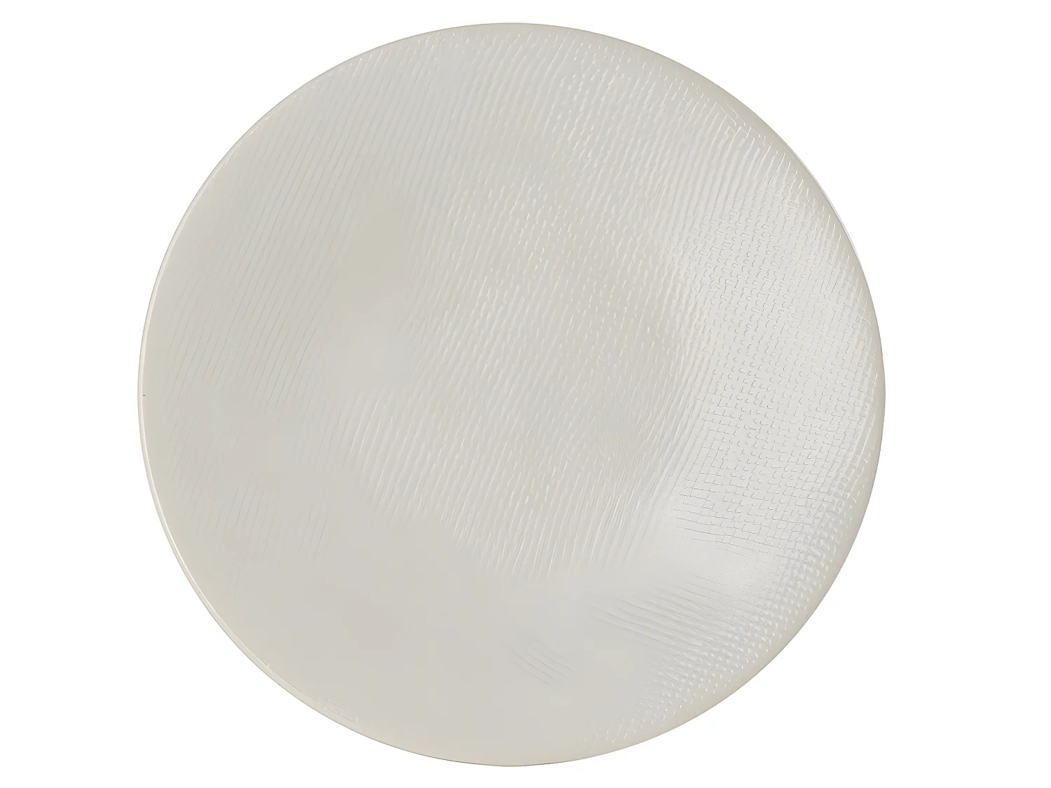 Assiette à dessert Vésuvio blanc 21 cm (lot de 6)