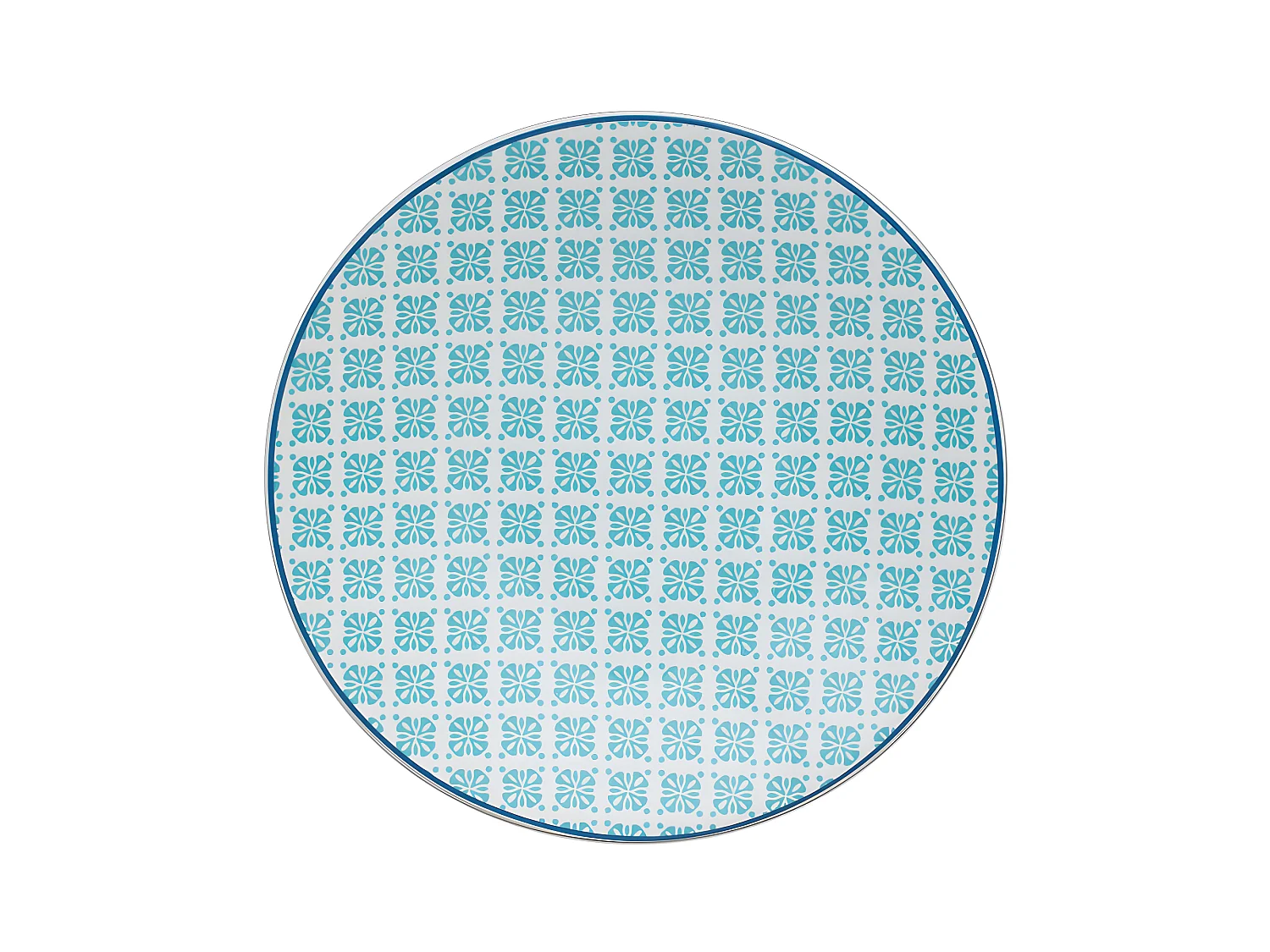 Assiette à dessert Hélyse 21 cm vert (lot de 6)