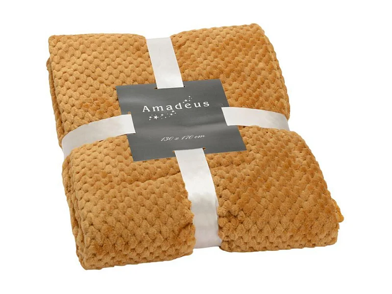 Plaid damier 130x170 camel