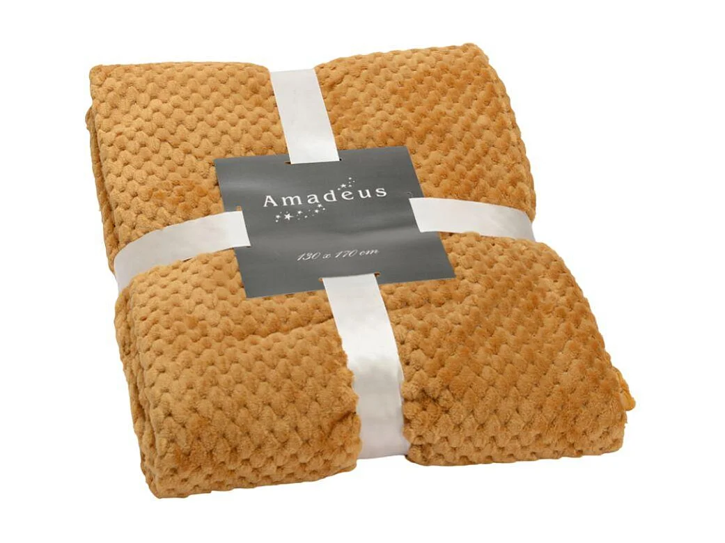 Plaid damier 130x170 camel