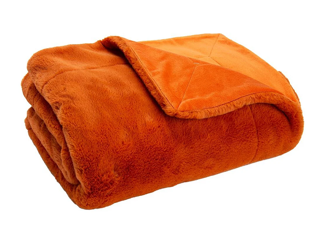 Plaid Luxe safran 130x170 cm