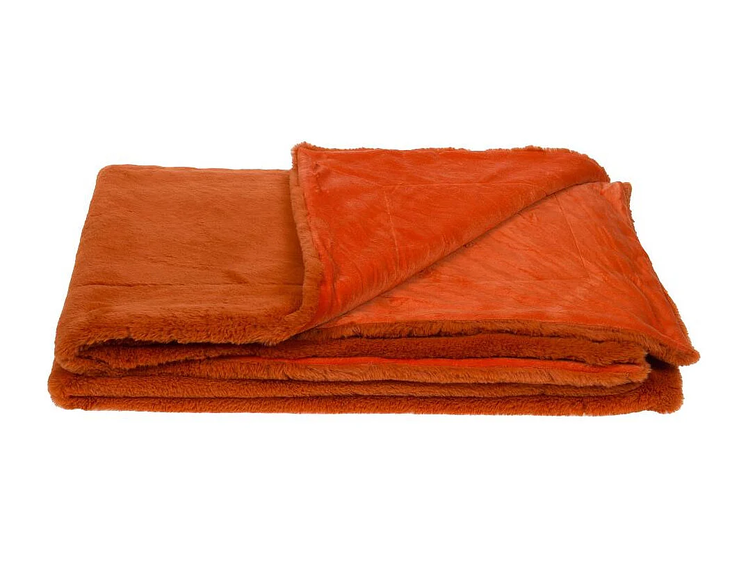 Plaid Luxe safran 130x170 cm
