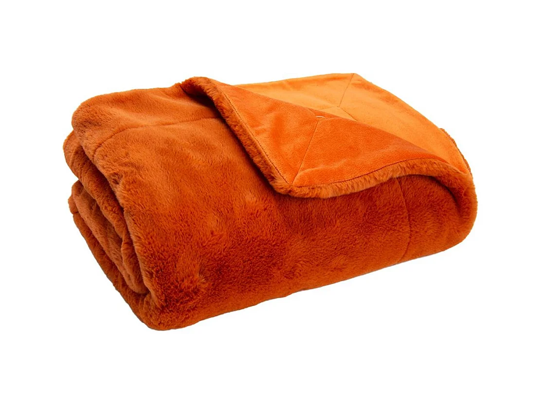 Plaid Luxe safran 130x170 cm