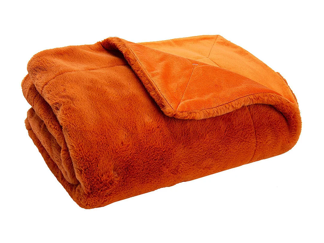 Plaid Luxe safran 130x170 cm