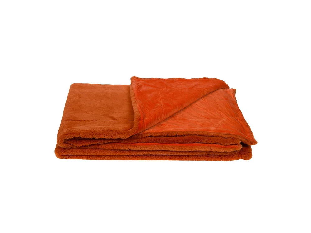 Plaid Luxe safran 130x170 cm
