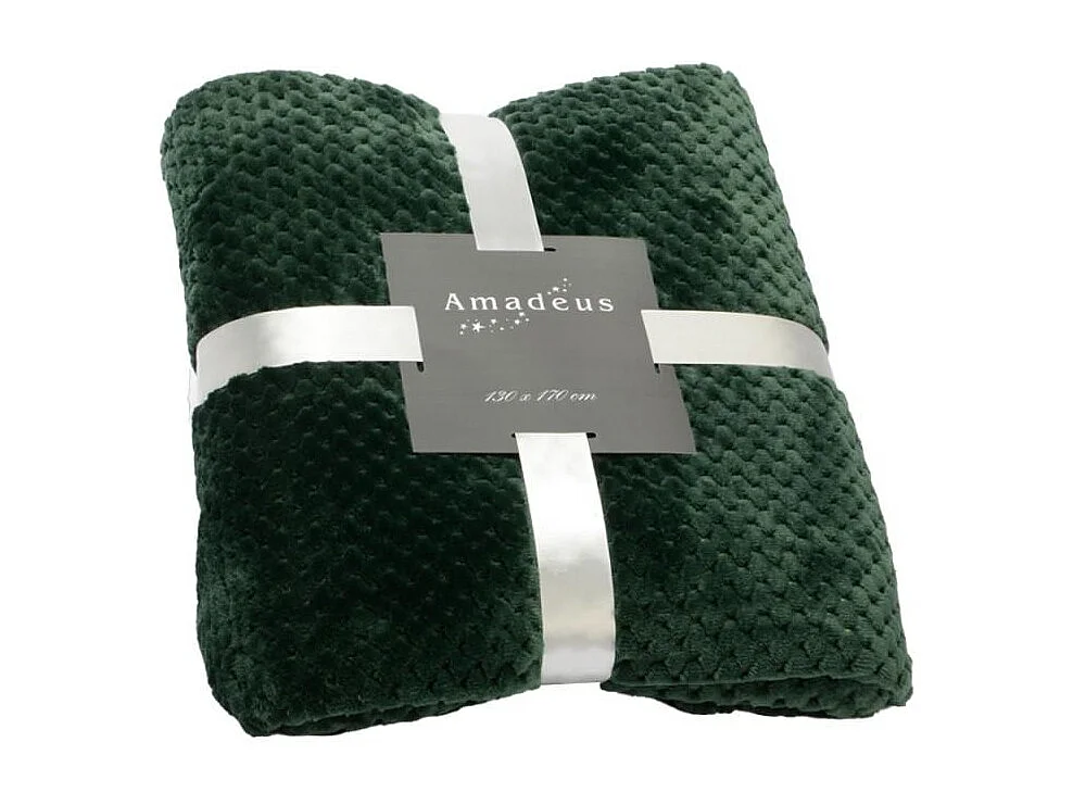 Plaid damier 130x170 forêt