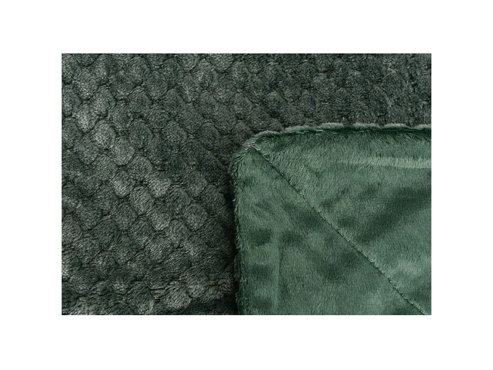 Plaid damier forêt 130x170 cm