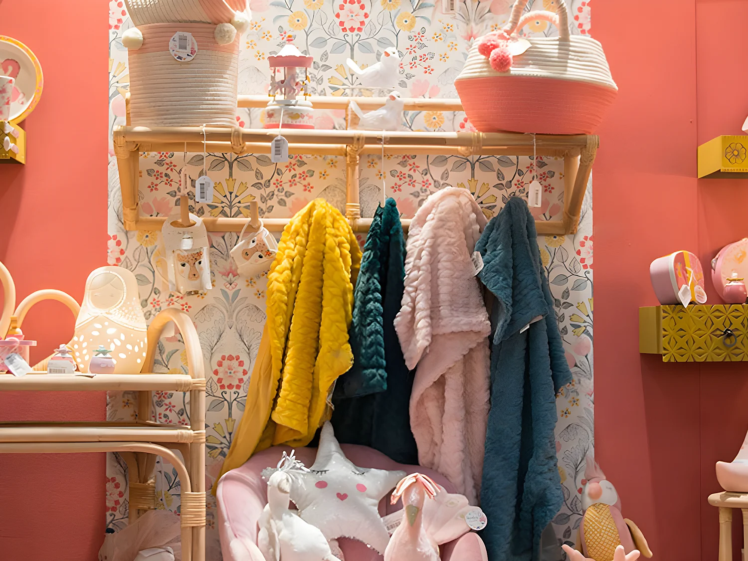 Plaid vintage canard 75X100    -