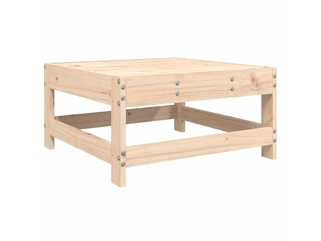 Salon de jardin 6 pcs Bois de pin massif