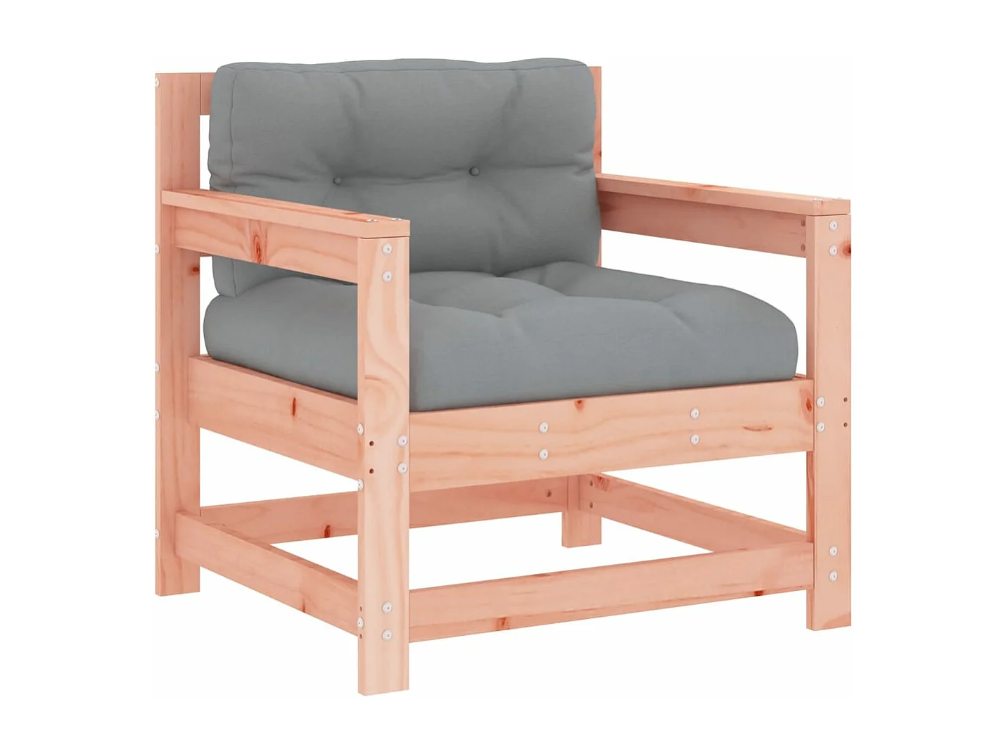 Set Divani Giardino 7 pz con Cuscini Legno Massello di Douglas