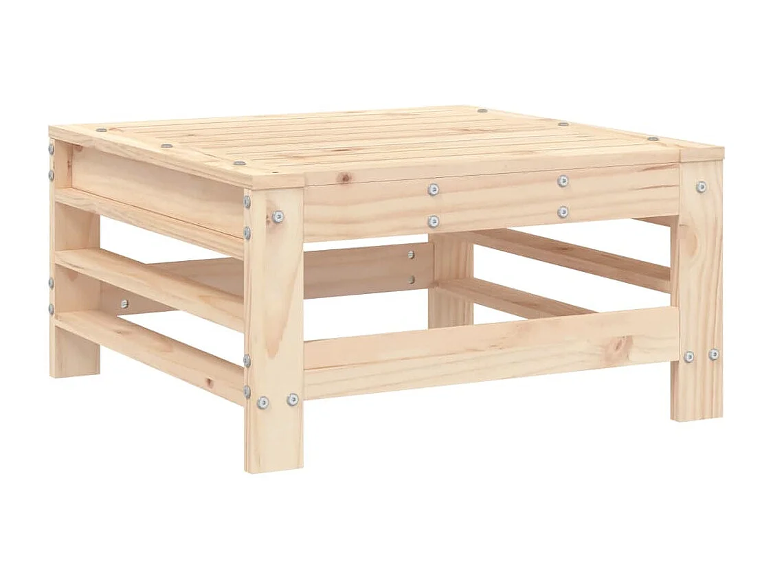 7-tlg. Garten-Lounge-Set Massivholz Kiefer