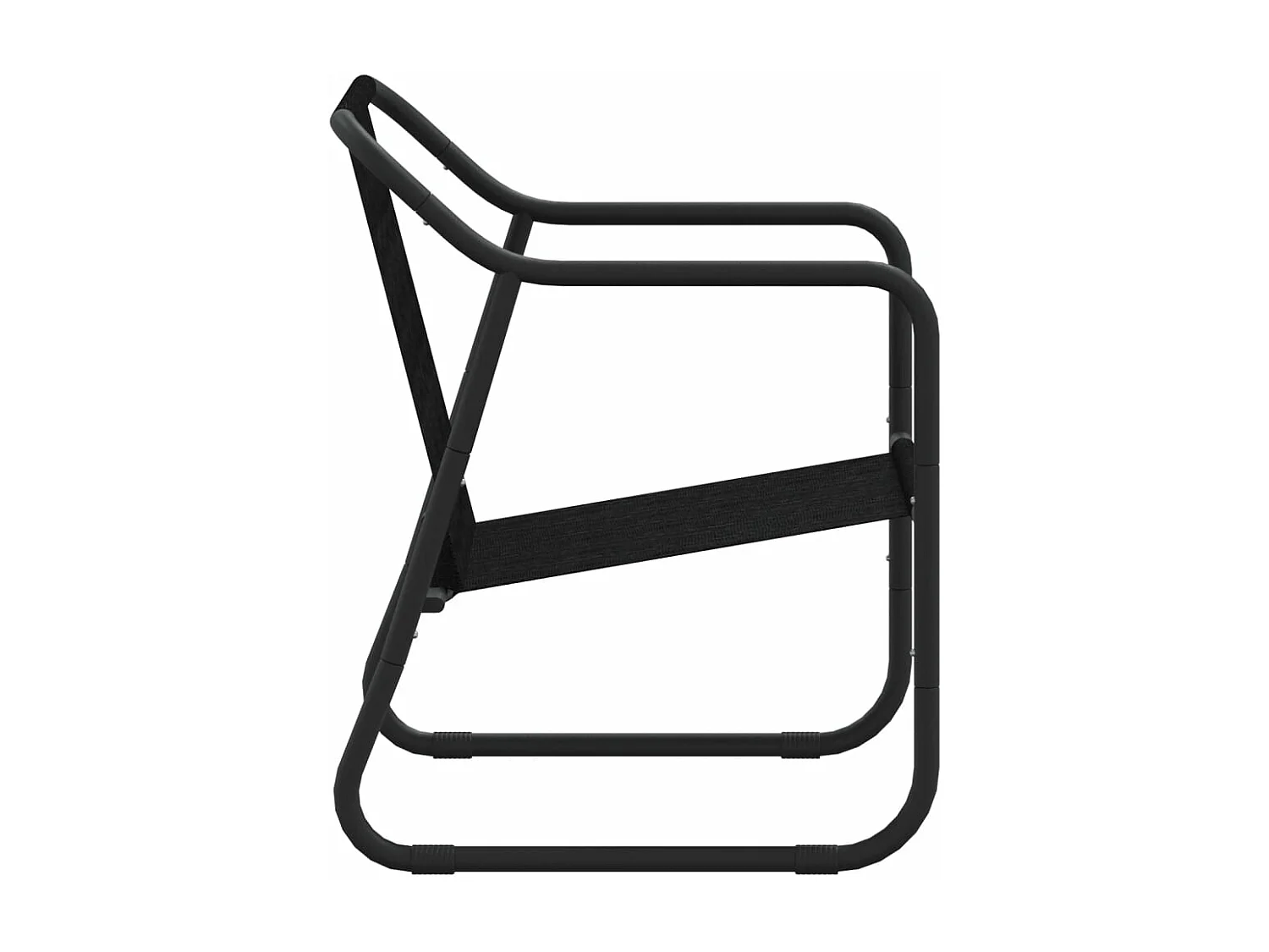 3 pcs conjunto lounge de jardim com almofadões aço antracite