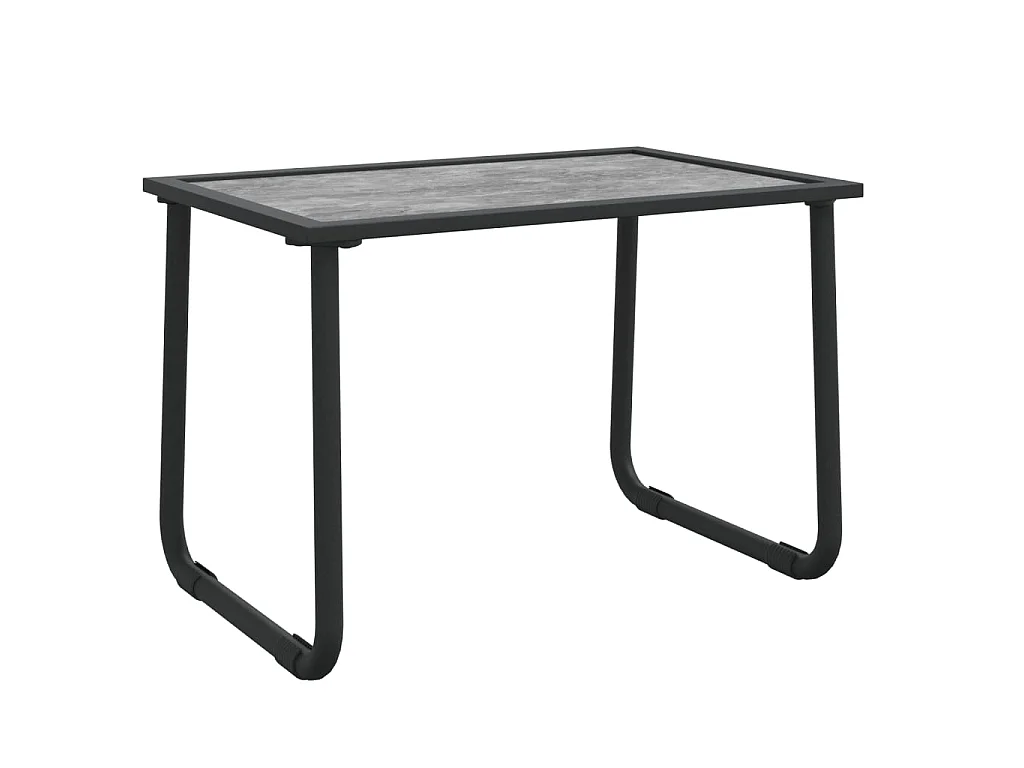 Salon de jardin avec coussins 3 pcs anthracite acier