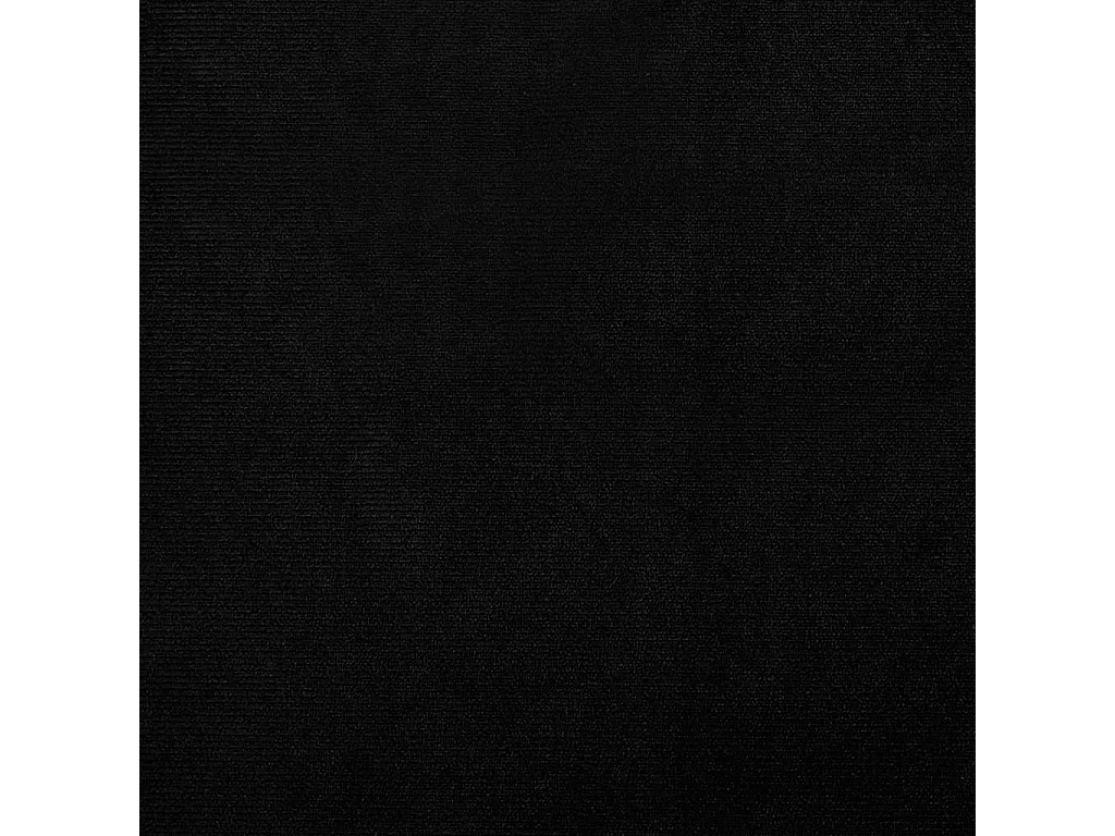 Sillón de terciopelo negro