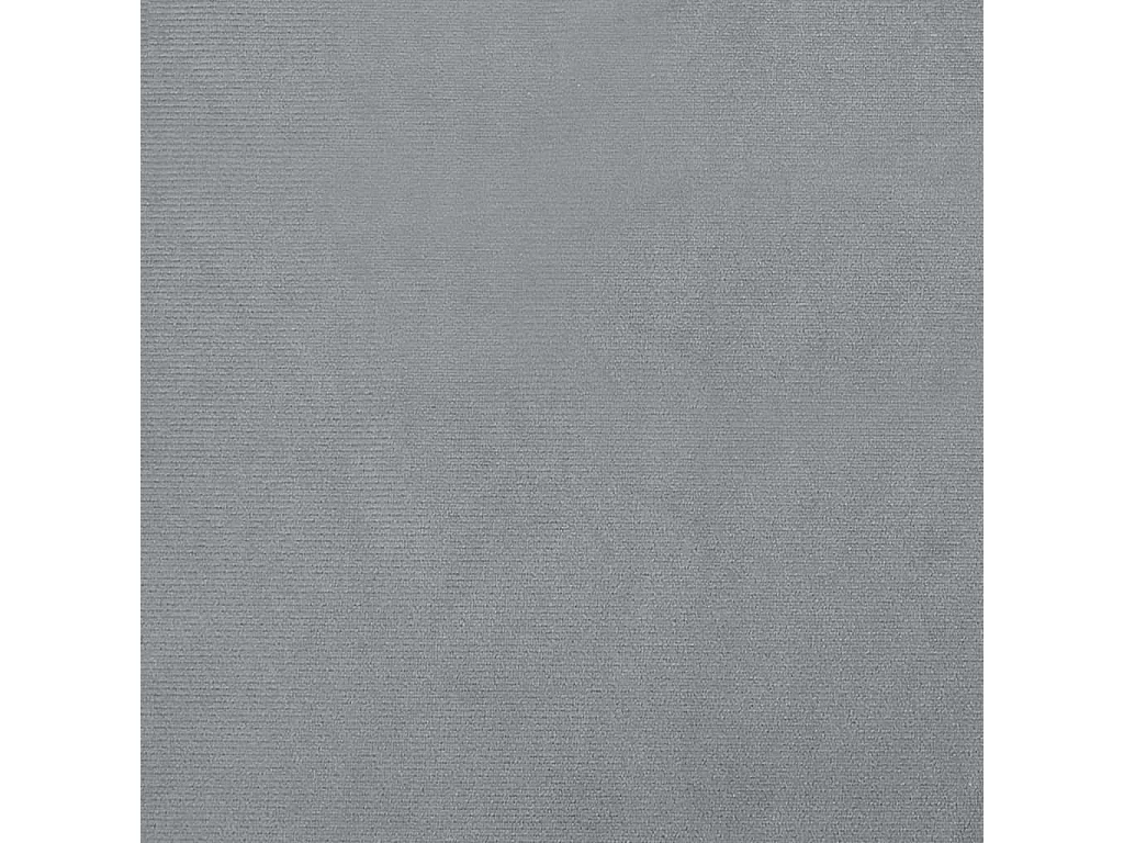 Chaise cabriolet avec repose-pied gris foncé velours