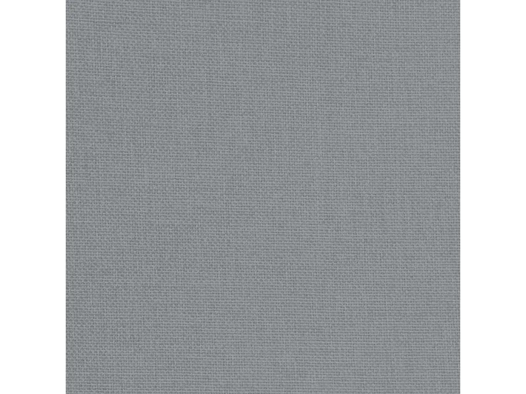 Chaise cabriolet avec repose-pied gris clair tissu
