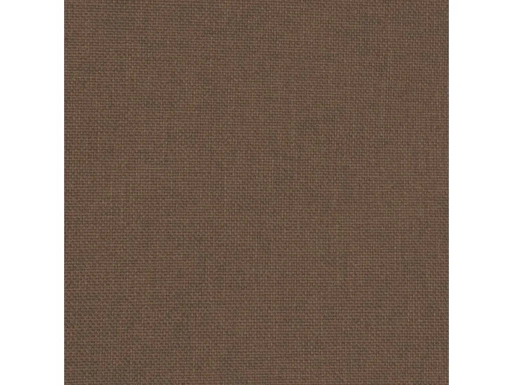 Chaise cabriolet avec repose-pied marron tissu