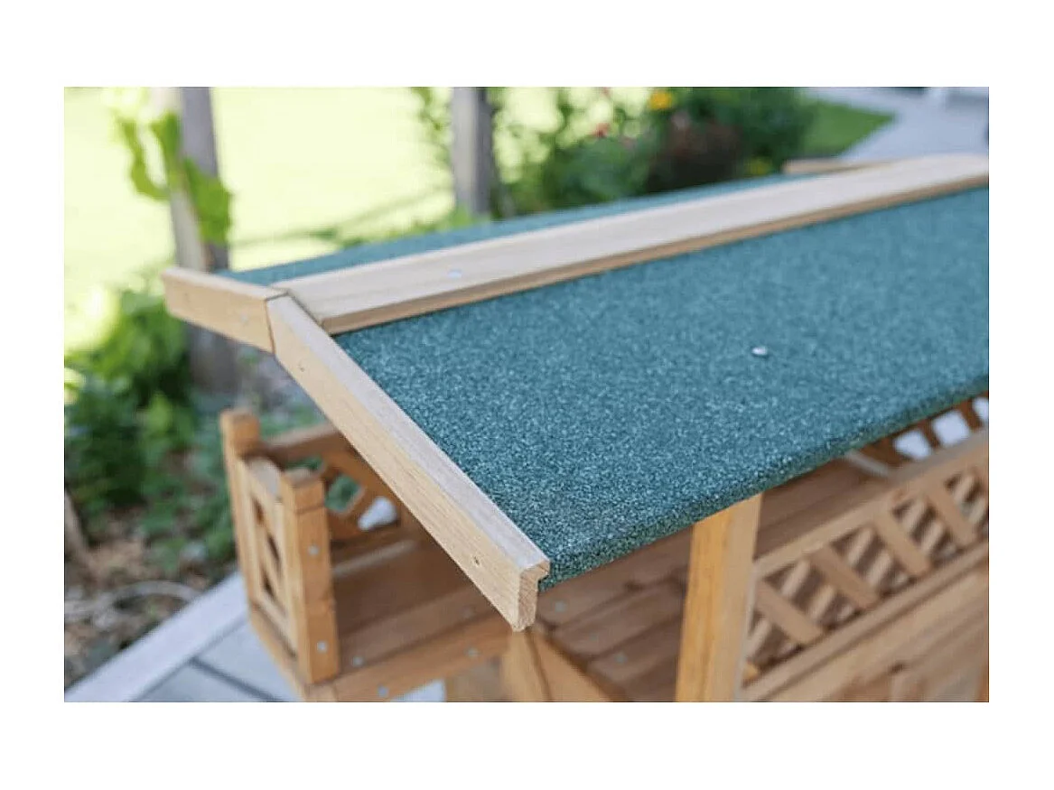 Casa para gatos Lodge 77x50x73 cm