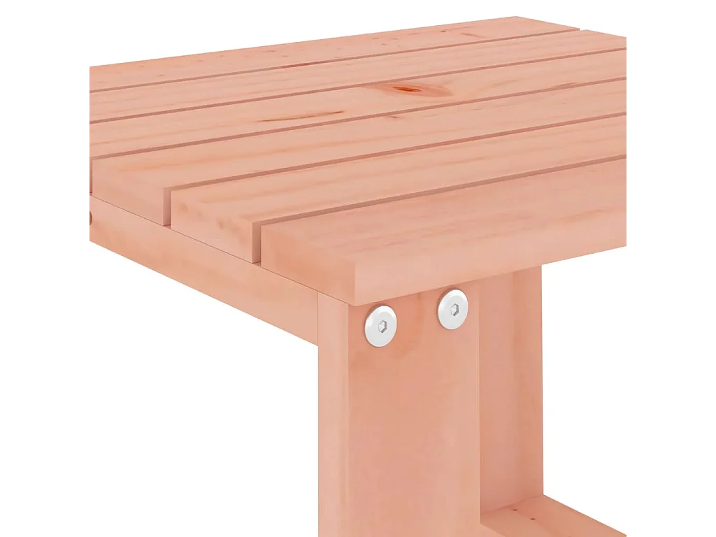 Tavolino da Giardino 40x38x28,5 cm in Legno Massello di Douglas