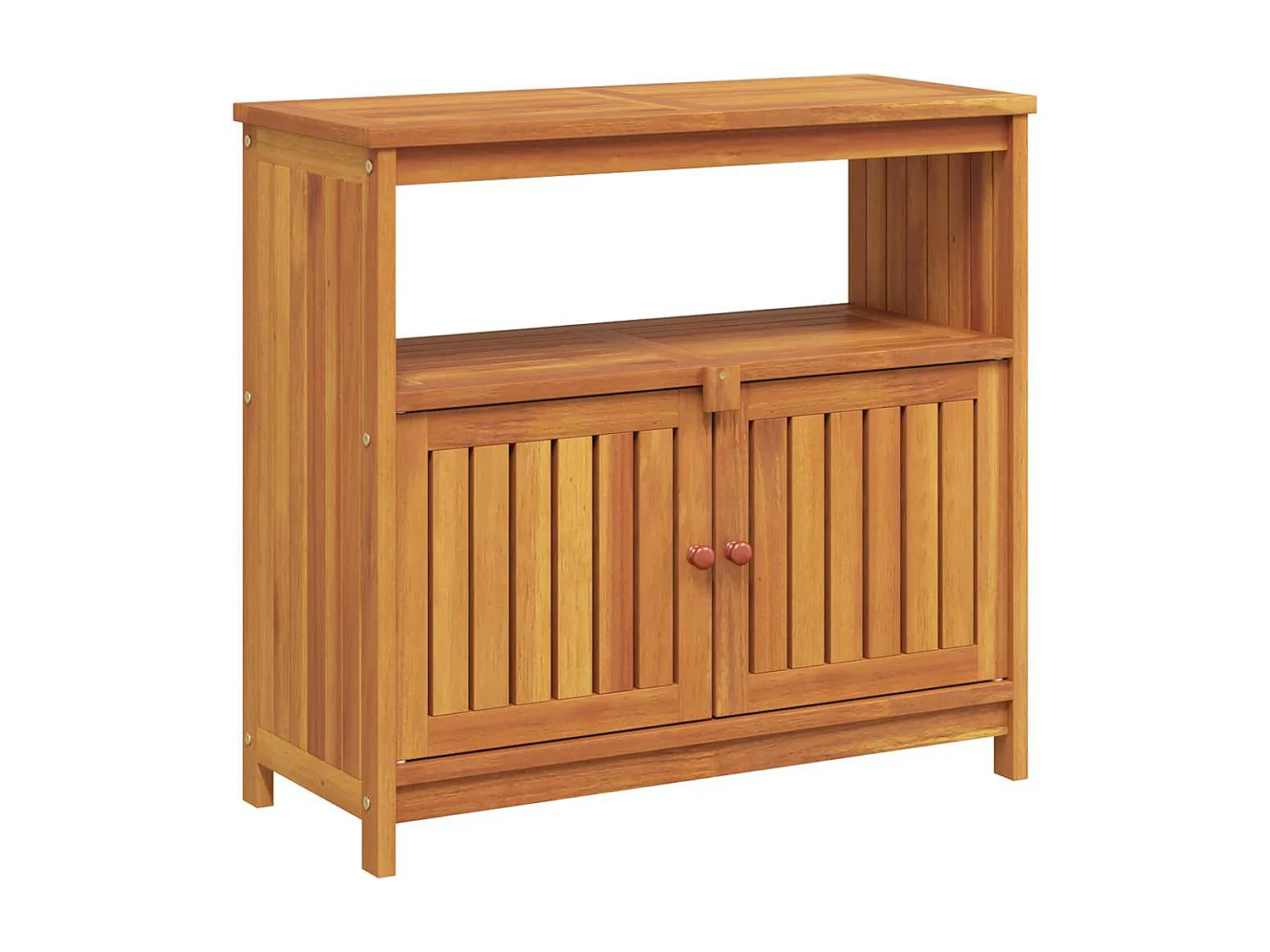 Tuinwandtafel 80x35x75 cm massief acaciahout