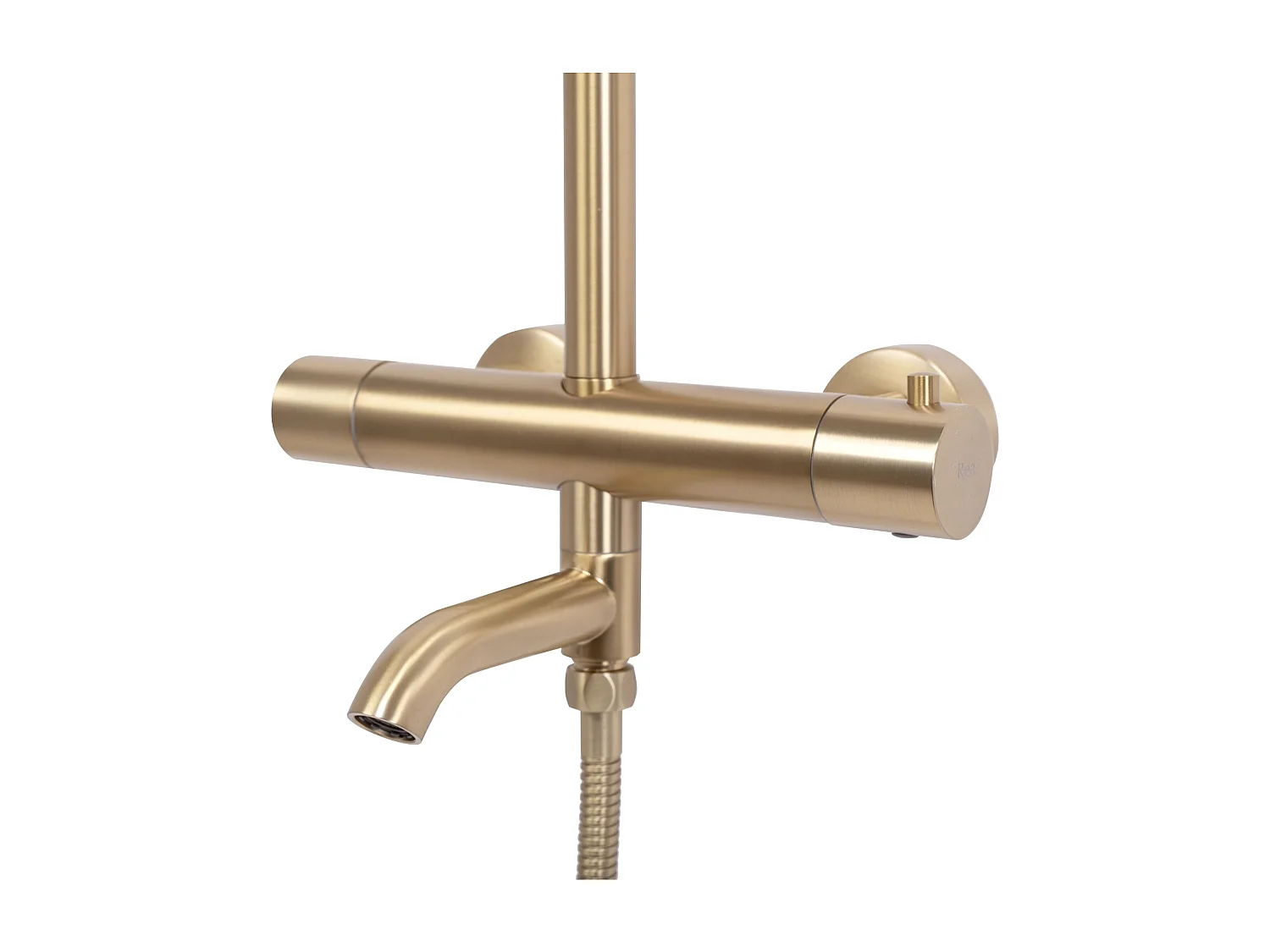 Doucheset Met Thermostaat Rea Lungo Termostat Brush Gold
