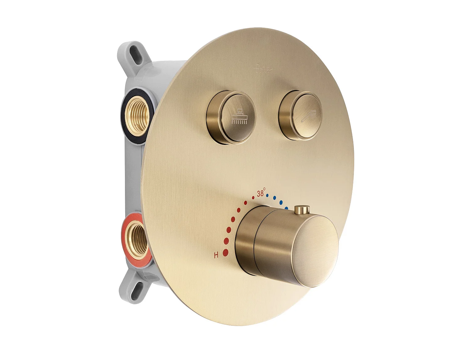 Kit De Douche Encastré Rea Luis Gold