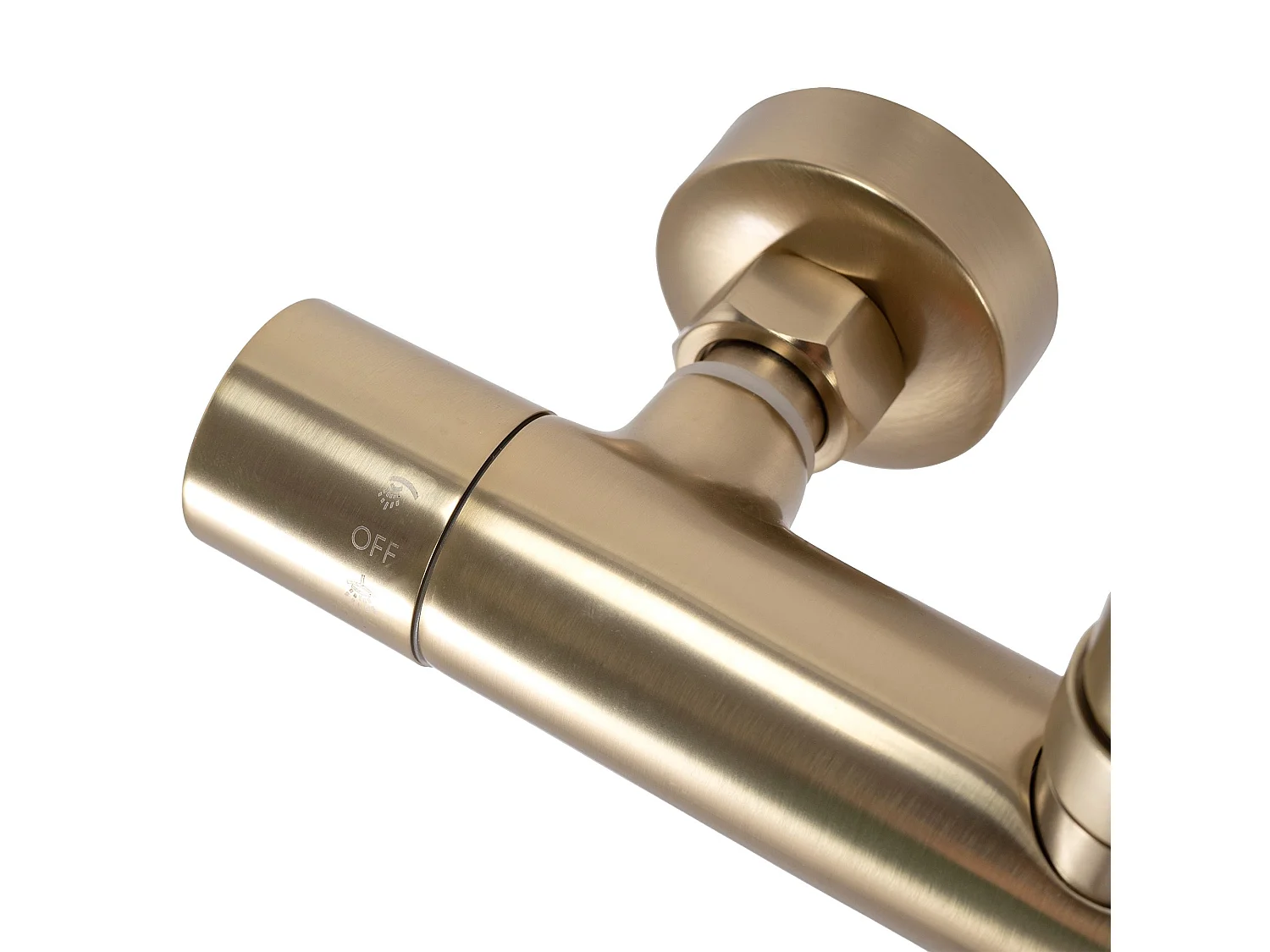 Kit De Douche Avec Thermostat Rea Parot Termostat Brush Gold