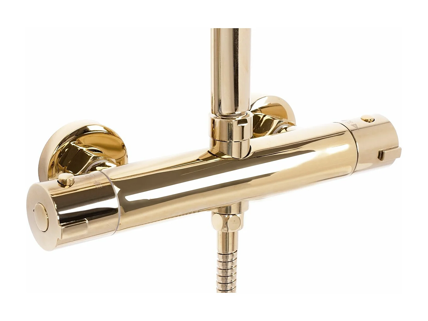 Conjunto De Duche Com Termóstato Rea Tom Termostat Gold