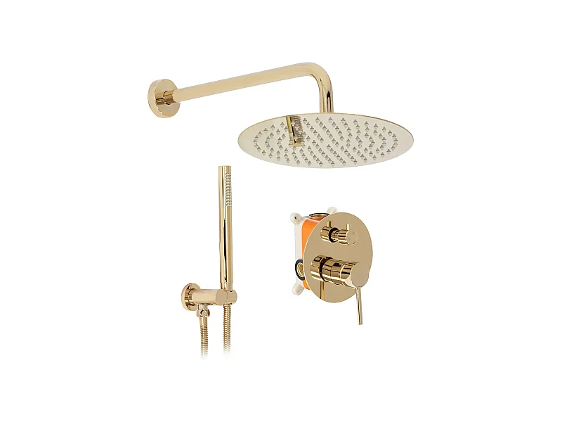 Unterputz Duschset Rea Lungo Gold
