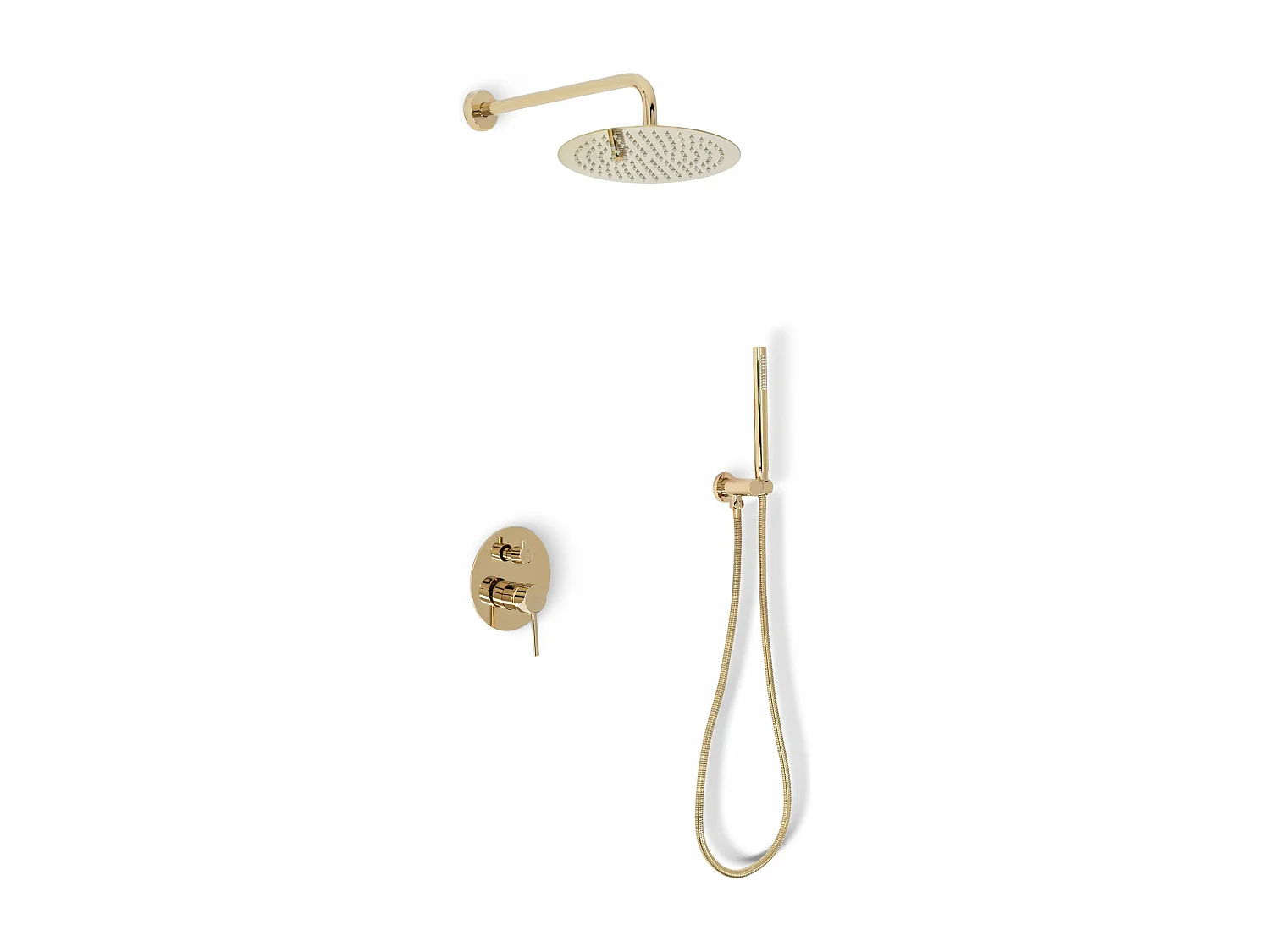 Kit De Douche Encastré Rea Lungo Gold