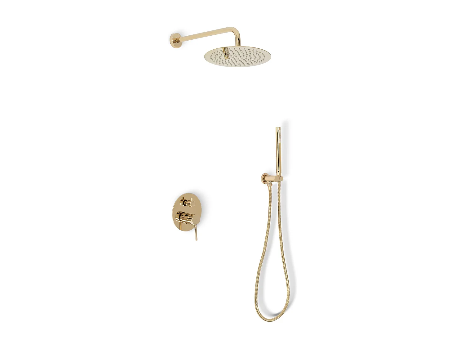 Kit De Douche Encastré Rea Lungo Gold