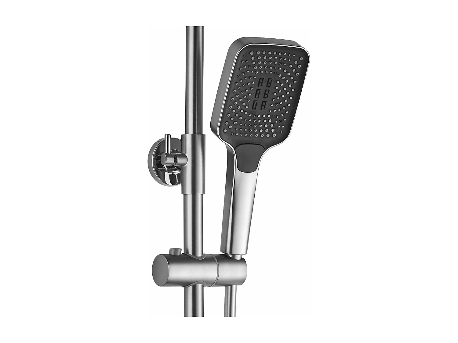 Doucheset Rea Rob Thermostat Brush Nickel