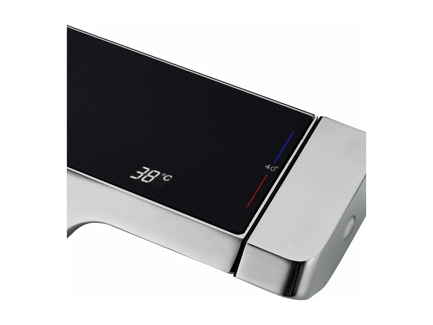 Kit De Douche Rea Rob Thermostat Brush Nickel