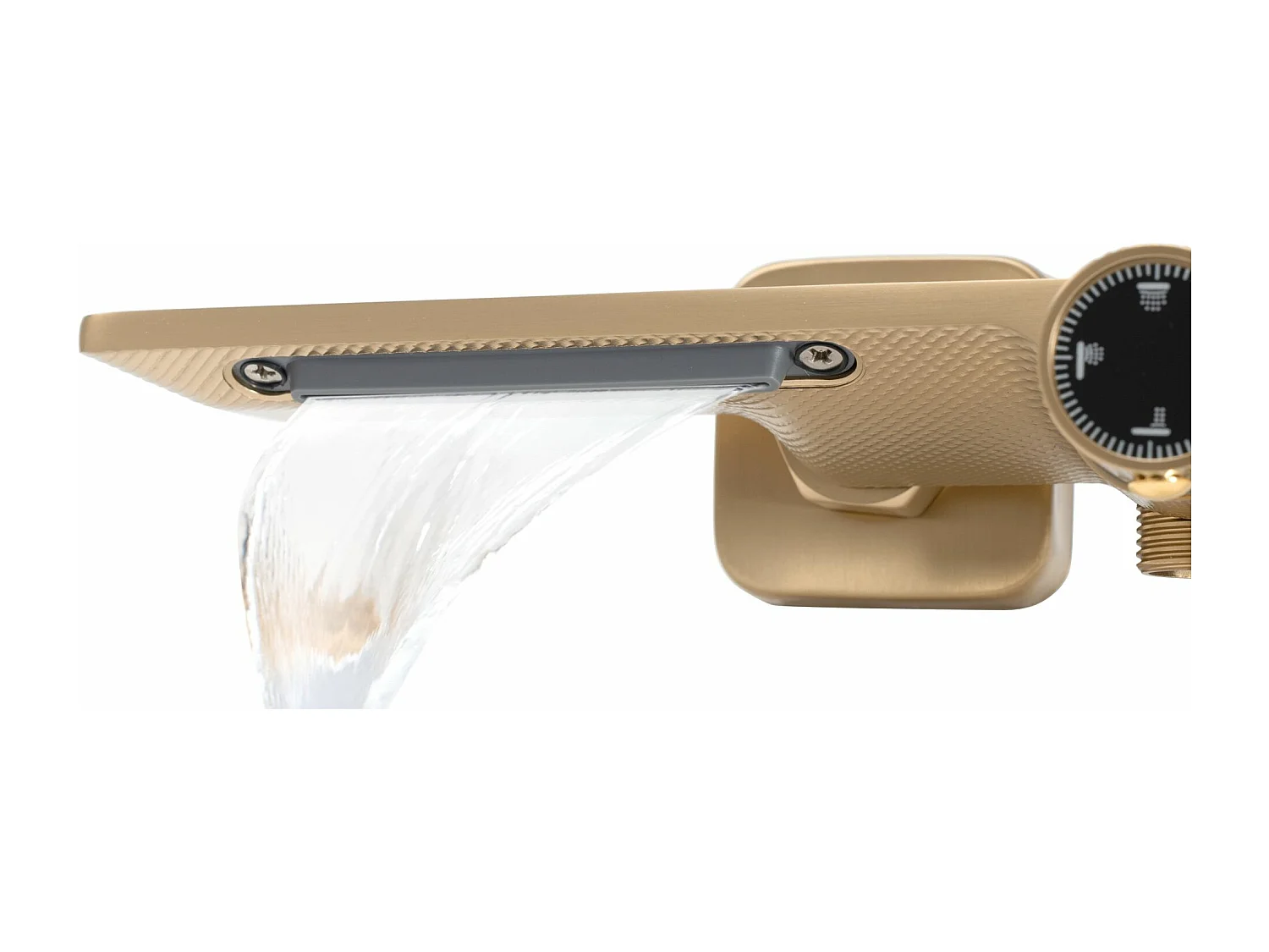 Doucheset Rea Helix Brush Gold