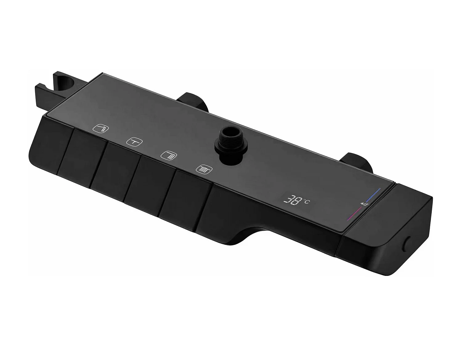 Kit De Douche Avec Thermostat Rea Rob Termostat Black