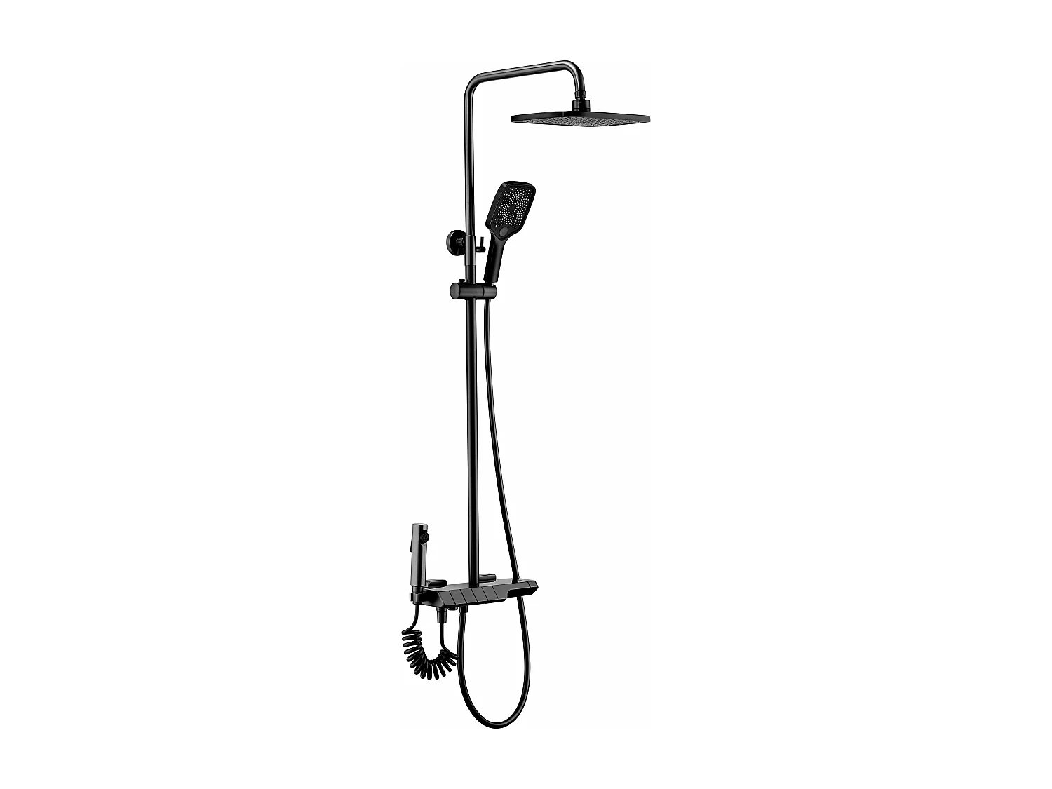 Kit De Douche Avec Thermostat Rea Rob Termostat Black