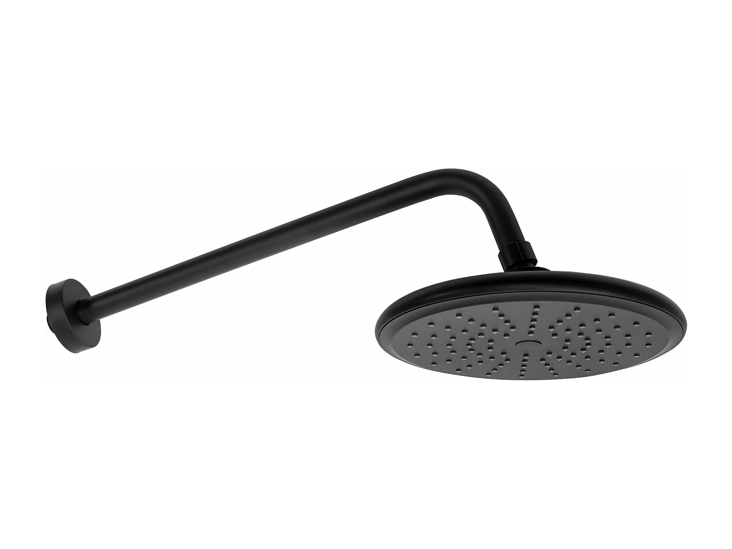 Inbouw Regendoucheset Rea Mild Black/Rose Gold