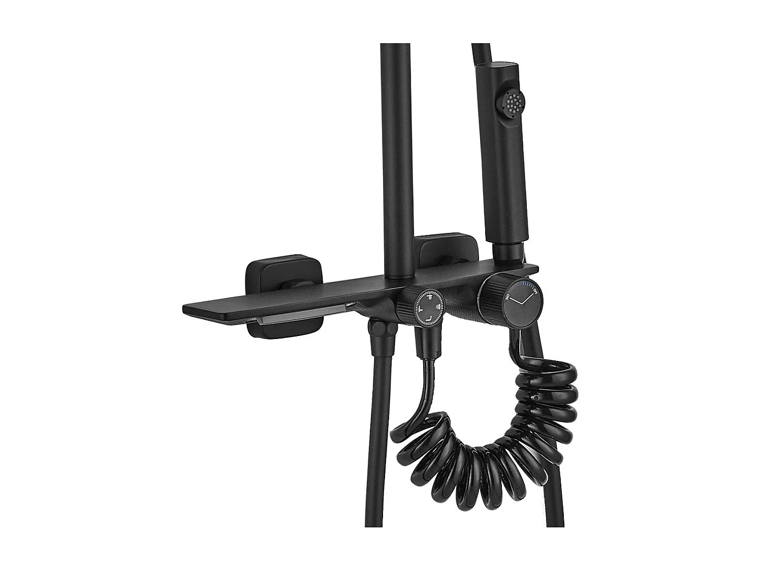 Kit De Douche Rea Helix Black