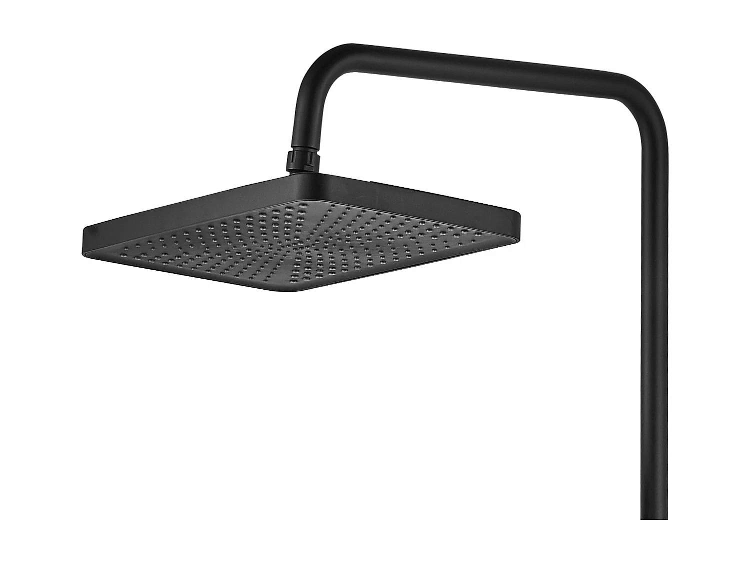 Conjunto De Chuveiro Cromado Rea Helix Black