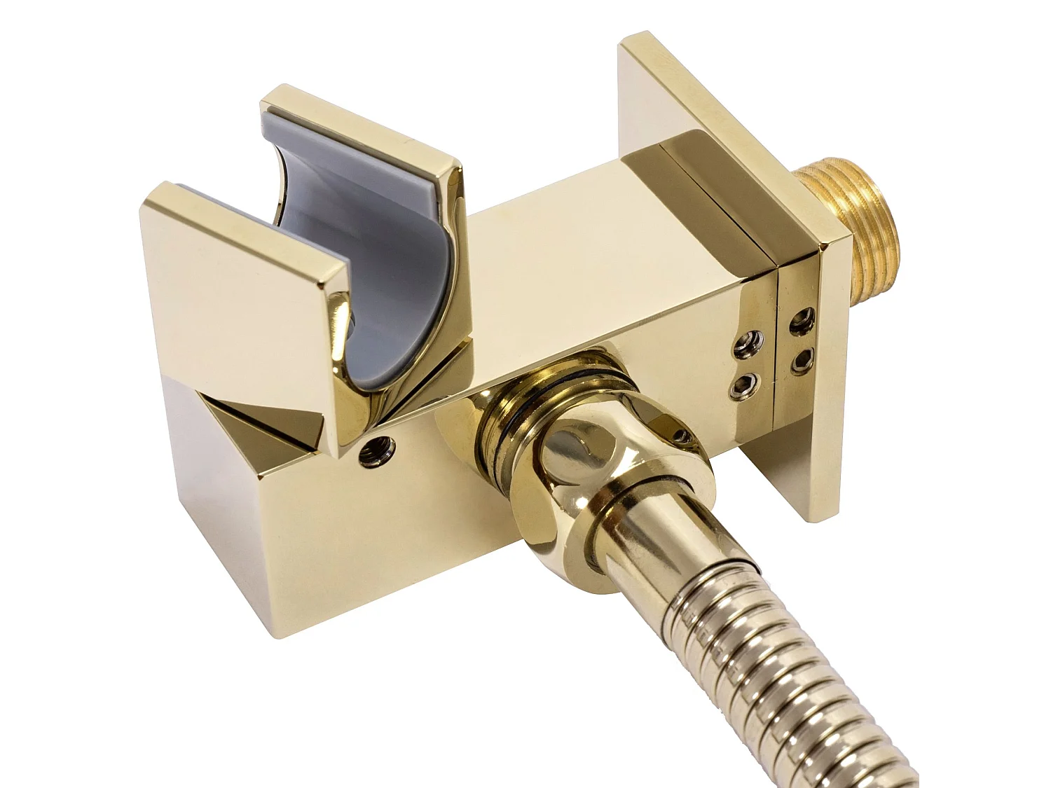 Duschgarnitur Mit Thermostat Rea Fenix-Davis Termostat Gold