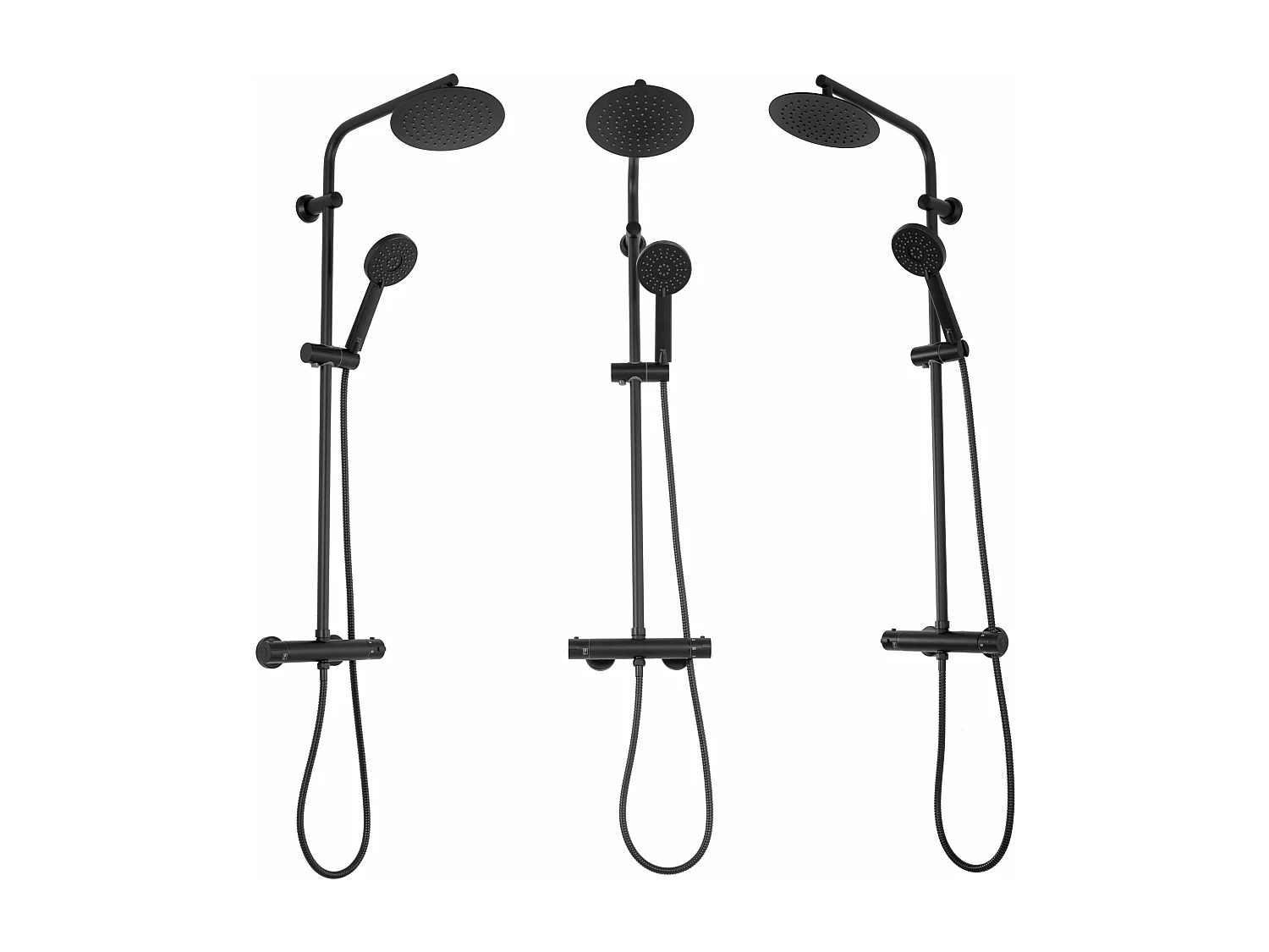 Doucheset Rea Bliss Thermostat Black