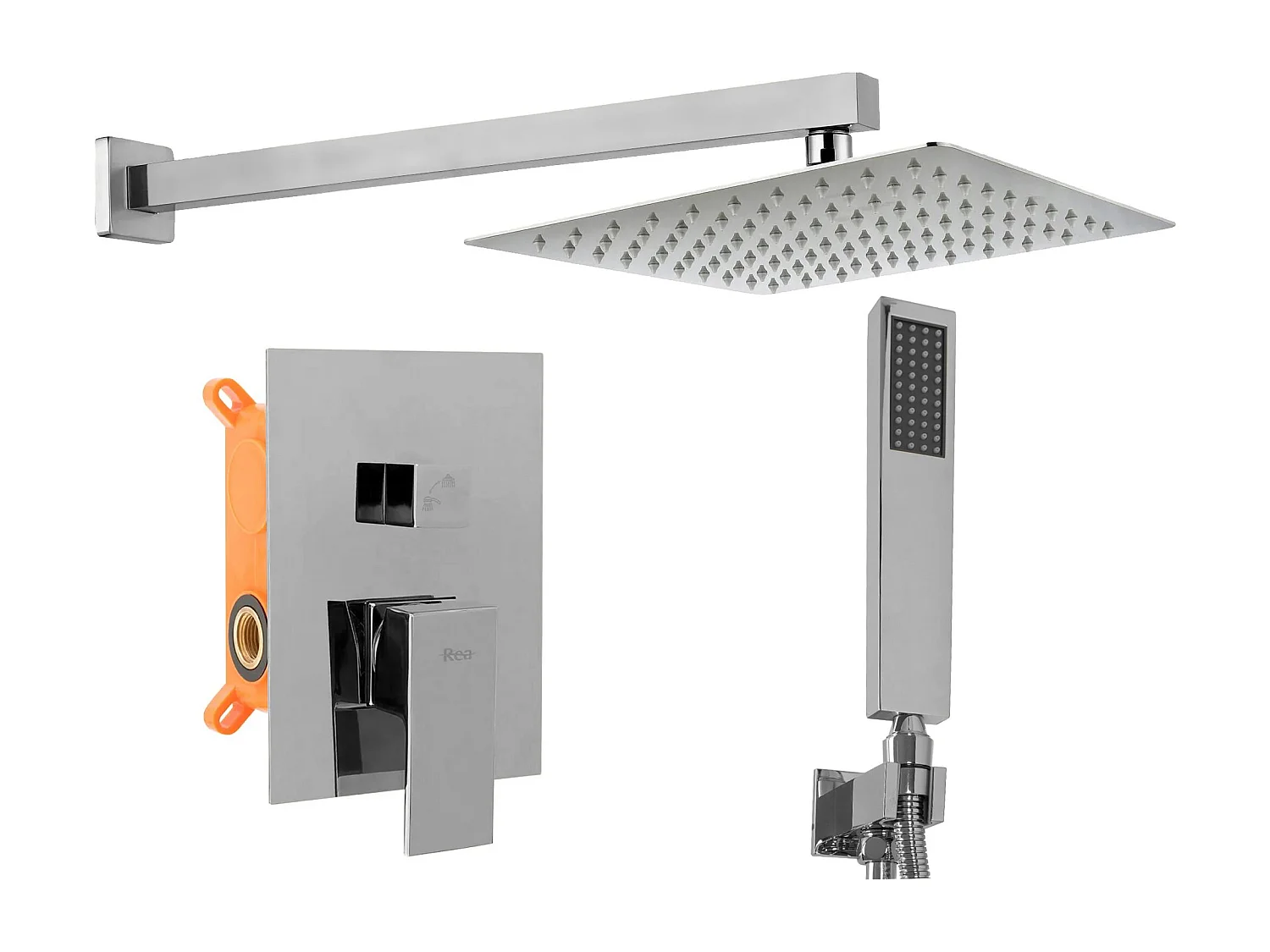 Kit De Douche Rea Fenix Chrome