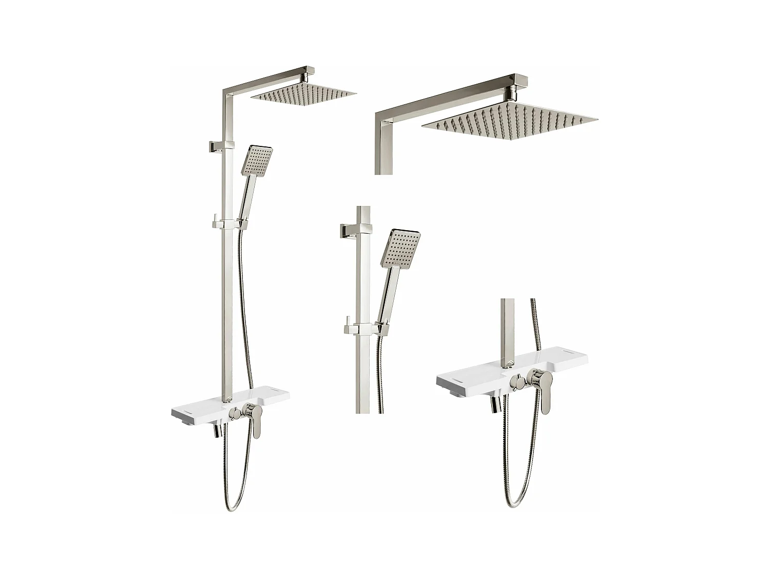 Kit De Douche Rea Lucas 0 Chrome