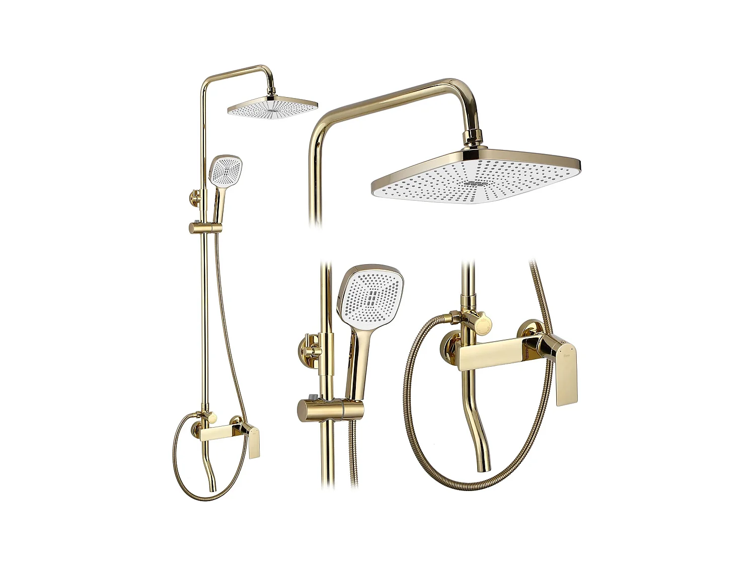 Kit De Douche Rea My1902-77G Storm 0 Gold