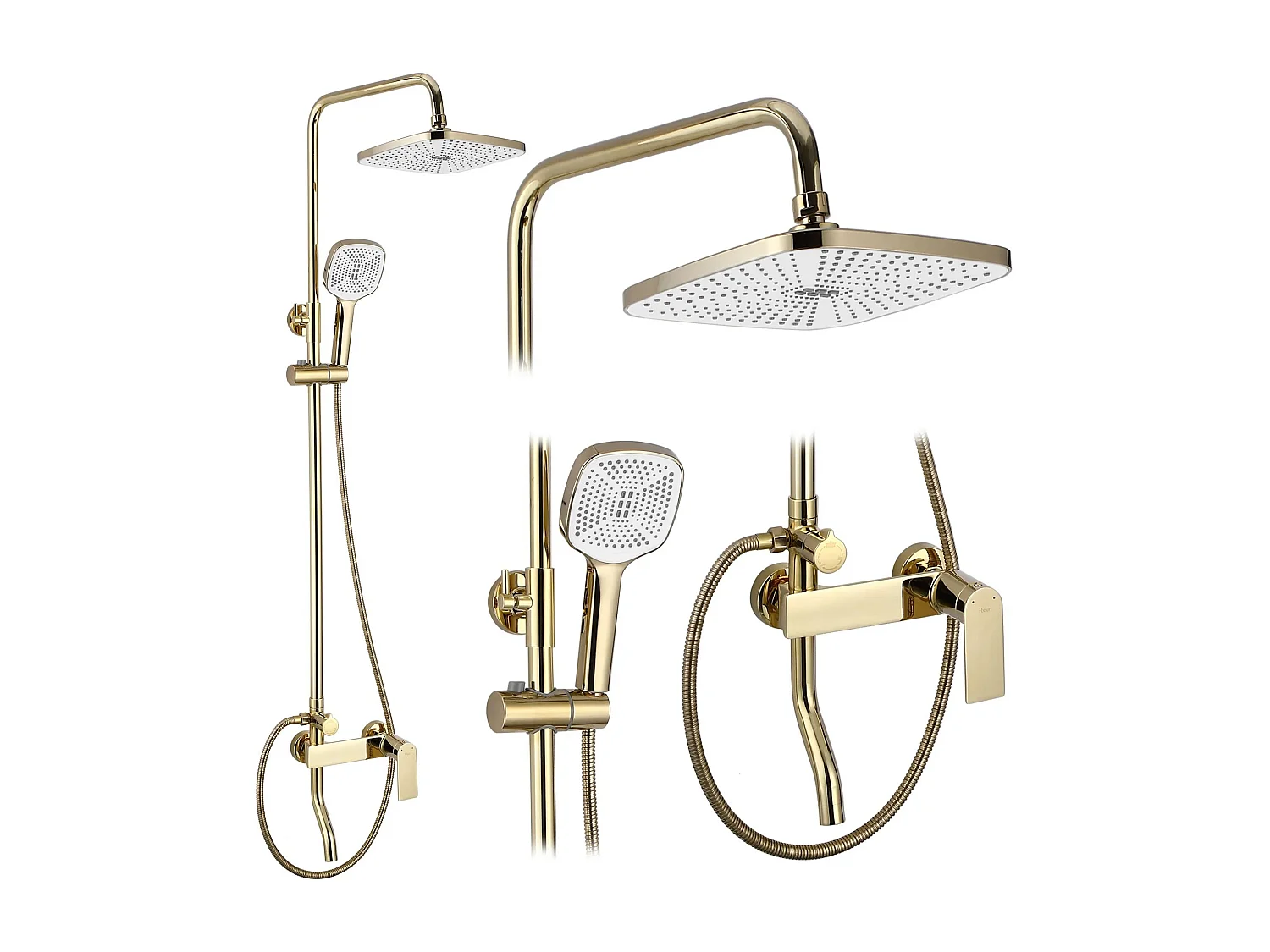 Kit De Douche Rea My1902-77G Storm Gold