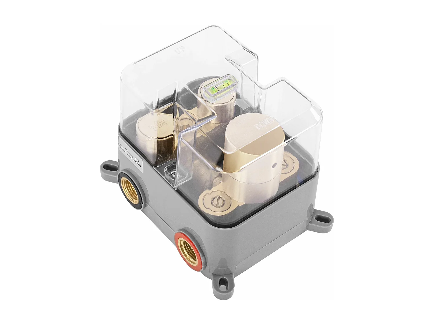 Inbouw Regendoucheset Rea Luis Black