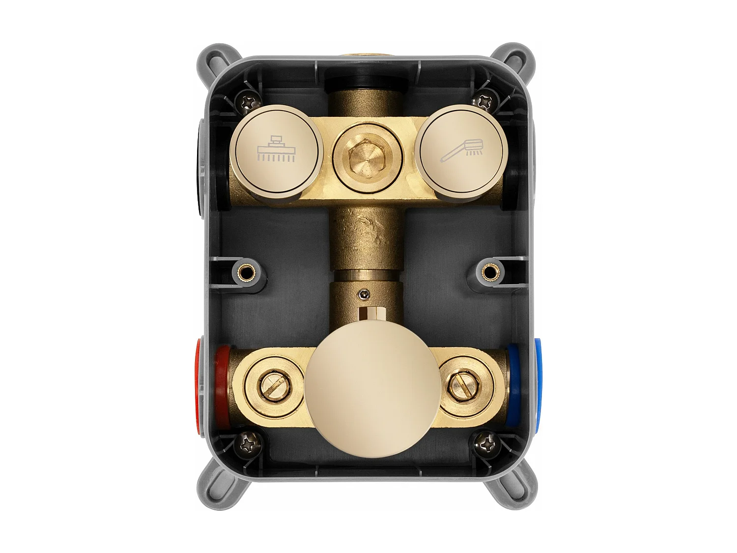 Kit De Douche Encastré Rea Luis Black