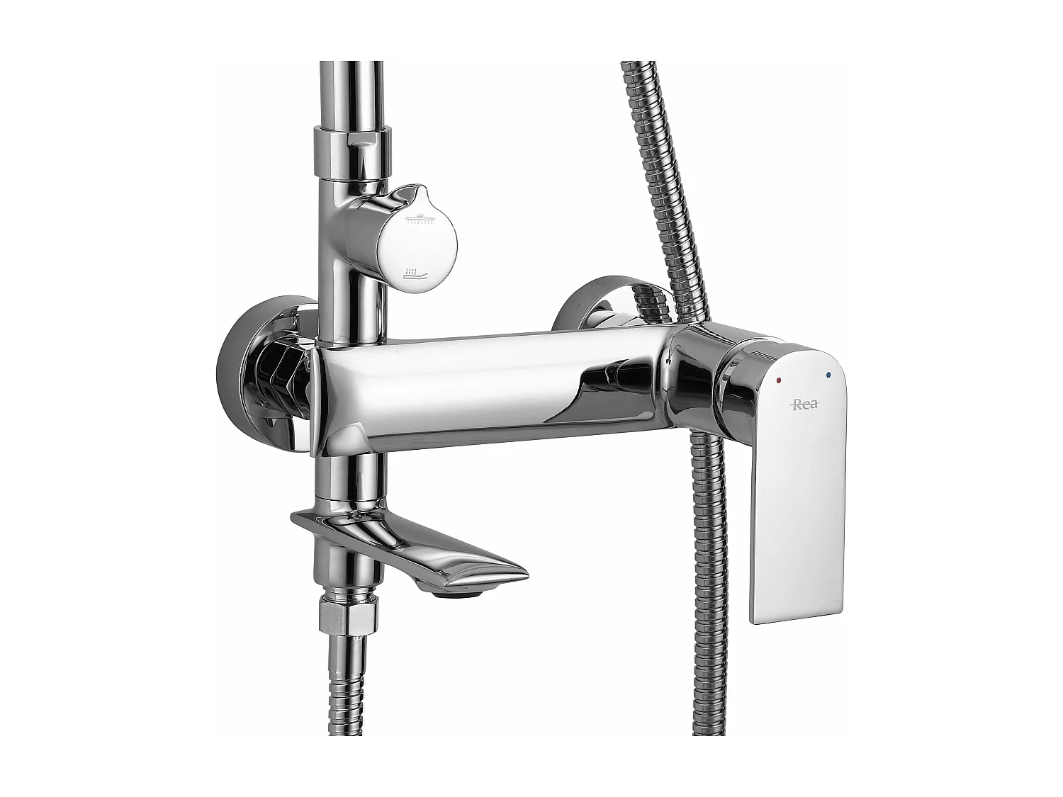 Kit De Douche Rea My2102-78C Veneta Chrome