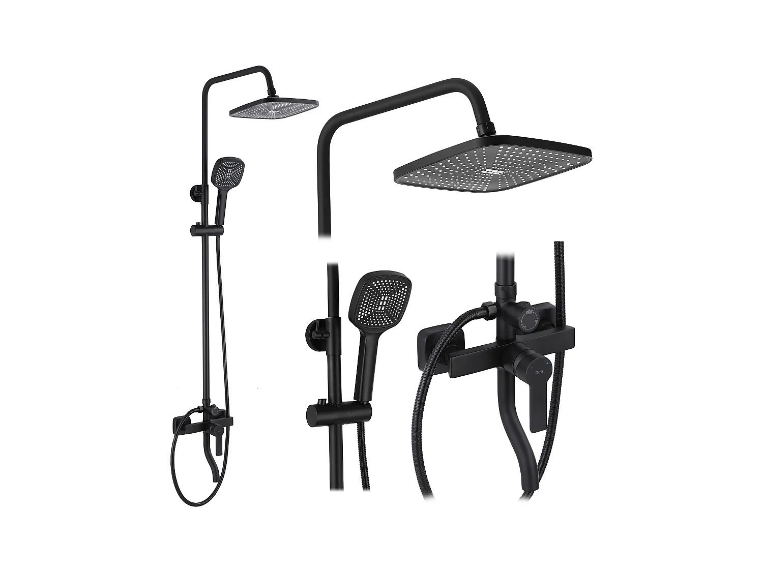 Kit De Douche Rea My2021-77B Argus Black