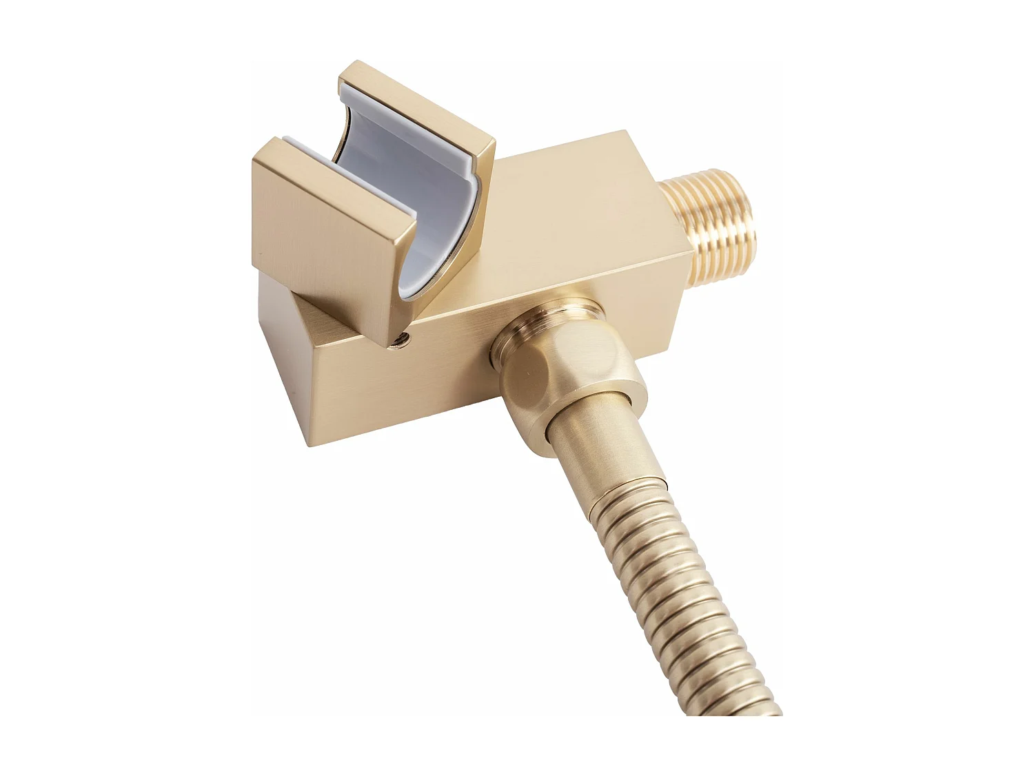 Conjunto De Duche Com Termóstato Rea Fenix-Davis Termostat Brush Gold